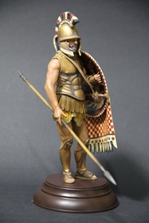 Военно-историческая миниатюра древнегреческого гоплита 5 века до н.э.